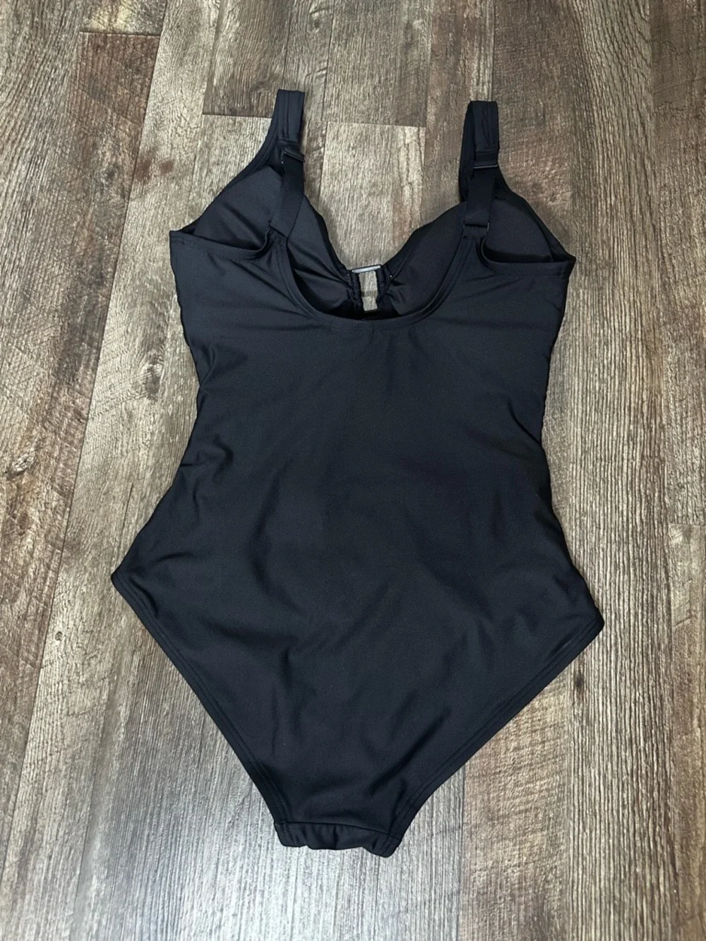 Dkny Black One-Piece Swimsuit with Front Accent - Picture 4 of 8